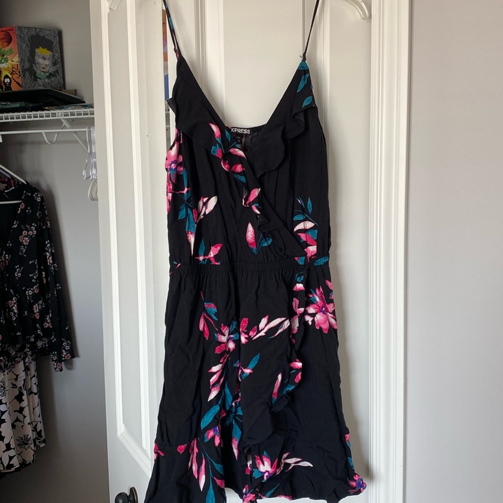 Express flounce dress